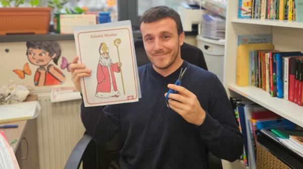 Petruț Rizea: Moș Nicolae și activități de predare la arte