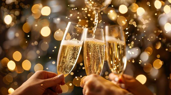 De ce ciocnim de Revelion. Care este semnificația ciocnirii paharelor, conform psihologiei