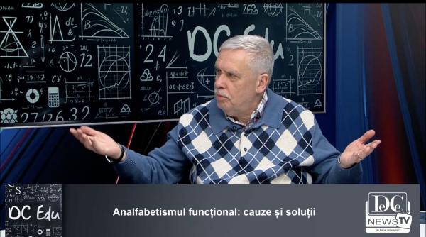 „Nu profesorii sunt vinovați de analfabetismul funcțional”. Avertismentul dur al unui inspector școlar / VIDEO