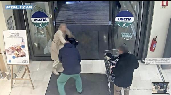 Tentativă de răpire în supermarket. Vinovatul este un român 