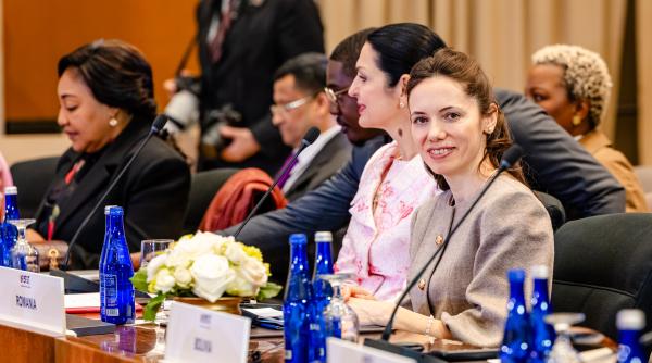 Mirabela Grădinaru s-a întâlnit cu organizaţia care derulează în relaţia cu România programe de schimb educaţional, la Washington