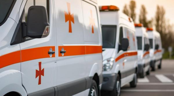 Microbuz școlar cu 14 elevi, accident în Dâmboviţa: A fost activat Planul Roșu de Intervenție