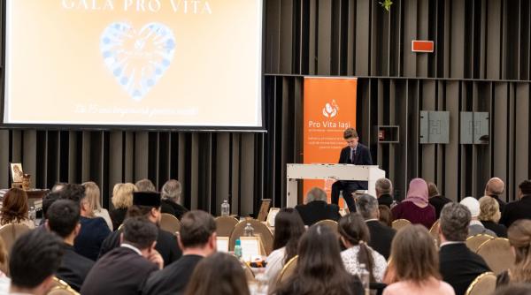 Gala Pro Vita 2026 marchează 15 ani de sprijin dedicat vieții și familiei 