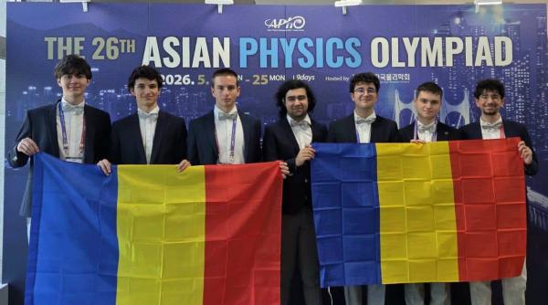 Medalii de argint şi bronz la Olimpiada Asiatică de Fizică din Coreea de Sud