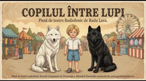 Copilul dintre Doi Lupi: Piesa de teatru radiofonică în trei acte, de Radu Leca