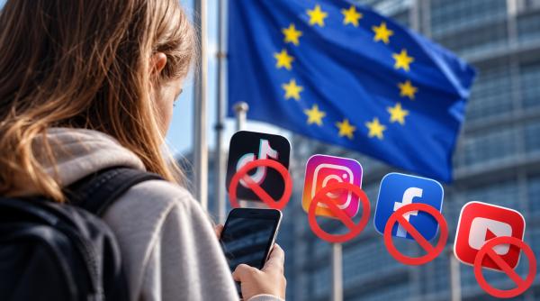 UE pune frână interzicerii rețelelor sociale pentru minori! De ce nu pot statele să aplice noile reguli
