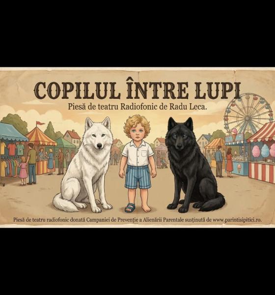 Copilul dintre Doi Lupi: Piesa de teatru radiofonică în trei acte, de Radu Leca