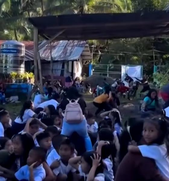 Teroare la școală în momentul producerii cutremurului din Filipine. Unii copii au leșinat de frică / VIDEO